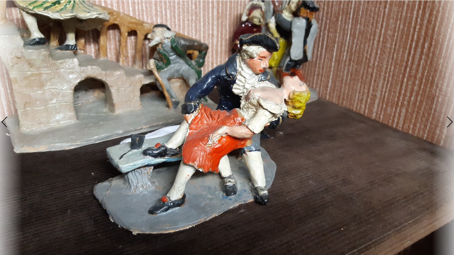 Une statuette faite par mon grand-père il y a des années.